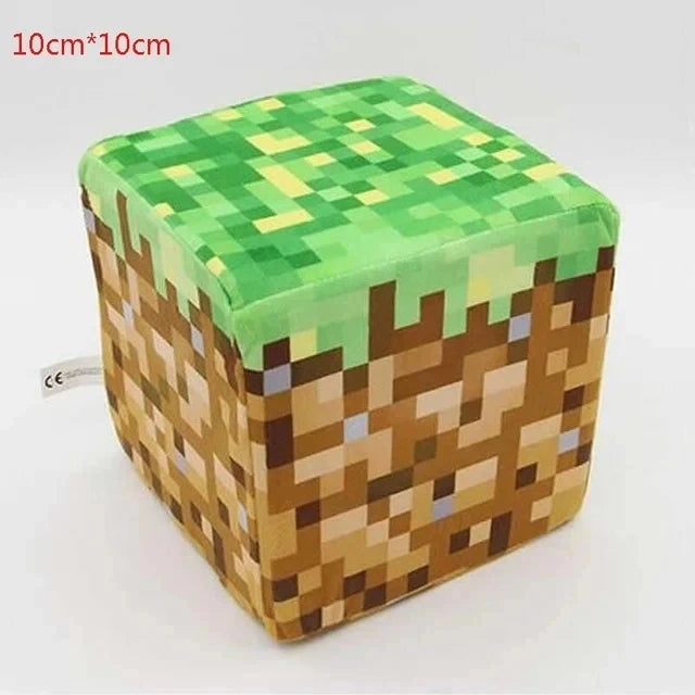 Pluszowa Zabawka TNT Minecraft - Brelok Bomba Cube | Miękka Maskotka dla Graczy