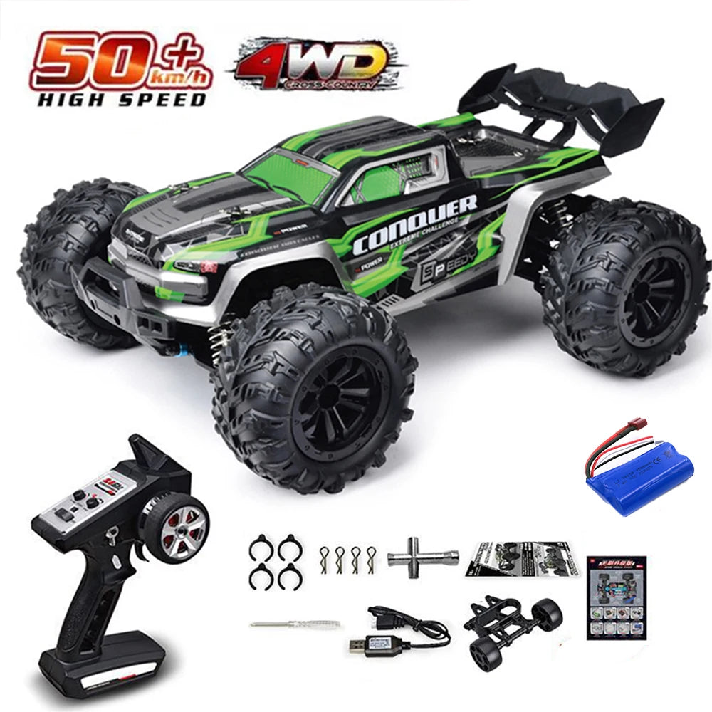 Samochód RC Off-Road 4x4 70km/h - Monster Truck 1:16 z LED