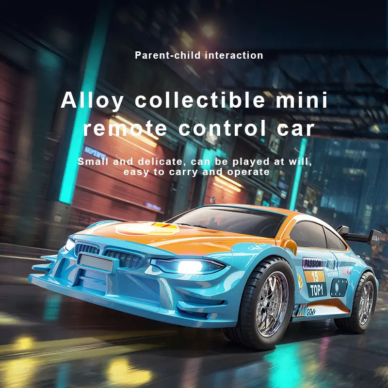 Samochód RC 1:43 z Kontrolą APP i Światłami - Mini Model Wyścigowy 4WD