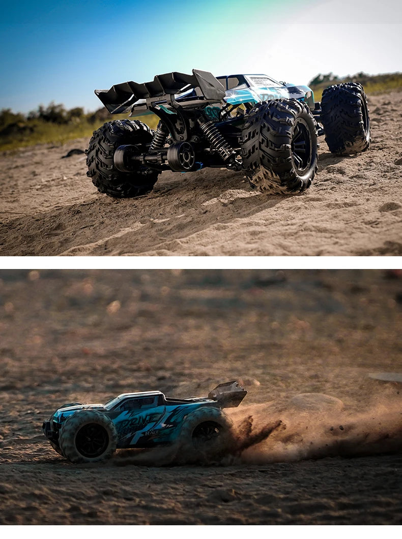 Samochód RC Off-Road 4x4 70km/h - Monster Truck 1:16 z LED