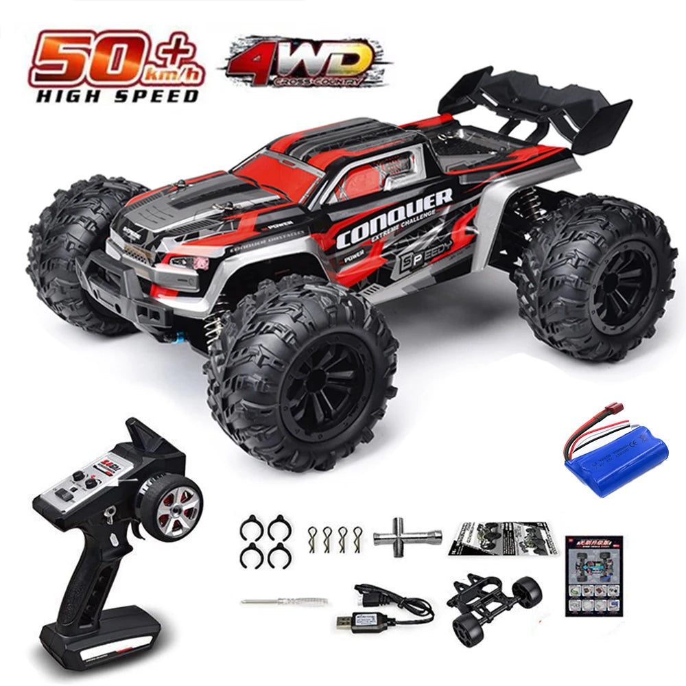 Samochód RC Off-Road 4x4 70km/h - Monster Truck 1:16 z LED