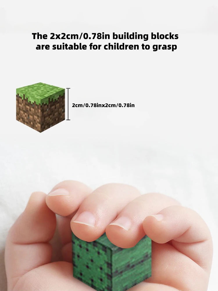 Magnetyczne Klocki Budowlane - Zabawka Edukacyjna STEM Montessori dla Dzieci 3+