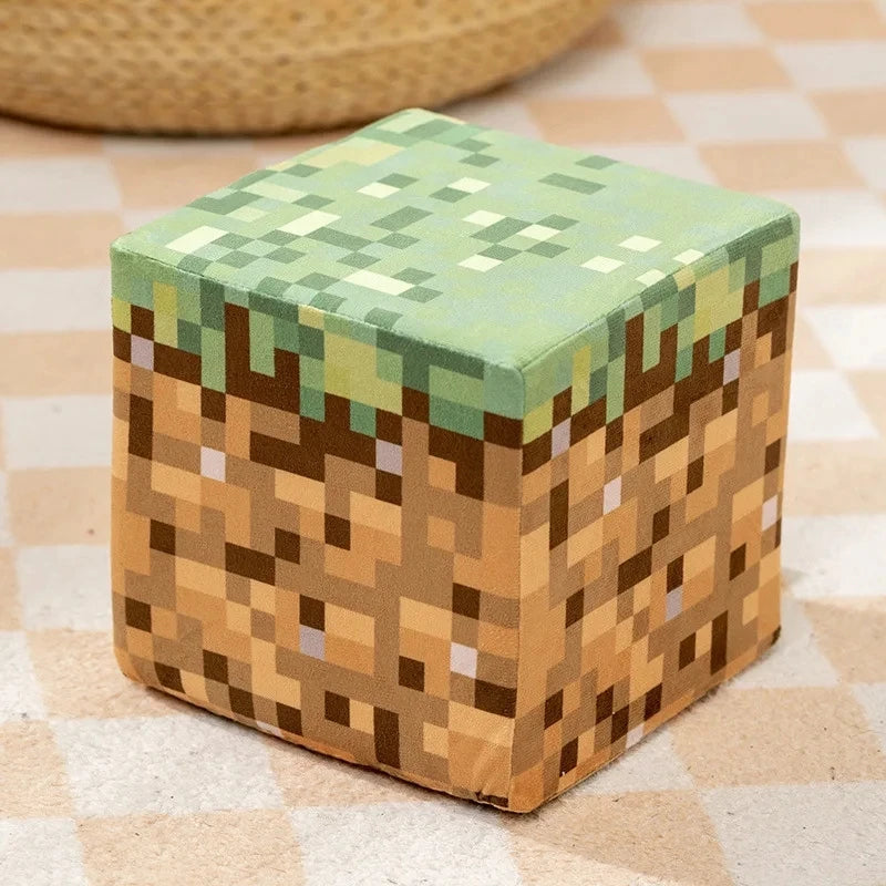 Pluszowa Zabawka TNT Minecraft - Brelok Bomba Cube | Miękka Maskotka dla Graczy