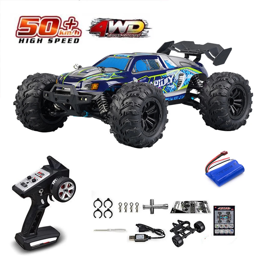Samochód RC Off-Road 4x4 70km/h - Monster Truck 1:16 z LED