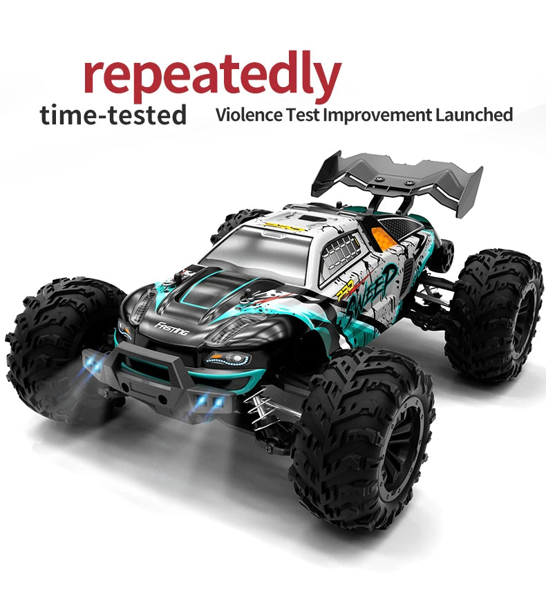 Samochód RC Off-Road 4x4 70km/h - Monster Truck 1:16 z LED