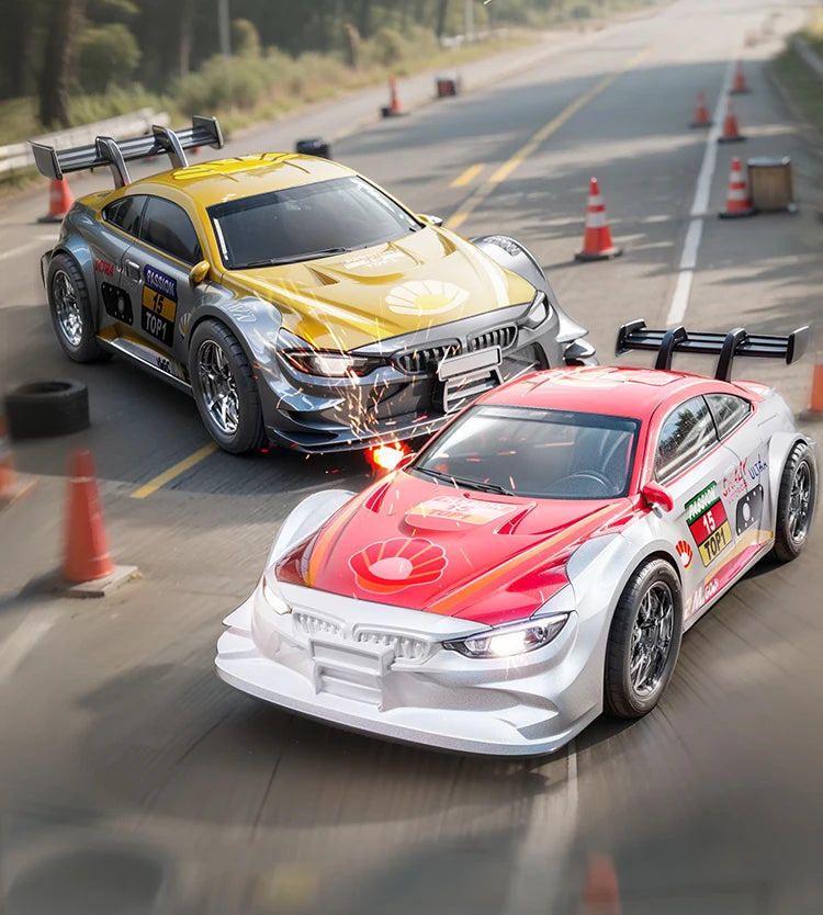 Samochód RC 1:43 z Kontrolą APP i Światłami - Mini Model Wyścigowy 4WD