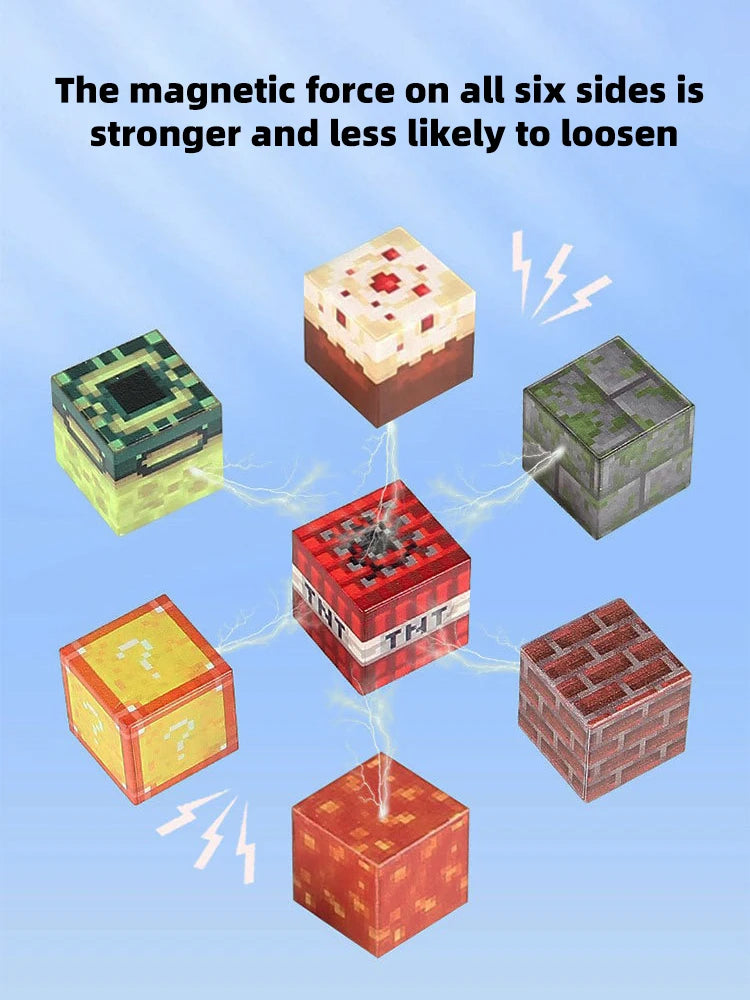 Magnetyczne Klocki Budowlane - Zabawka Edukacyjna STEM Montessori dla Dzieci 3+