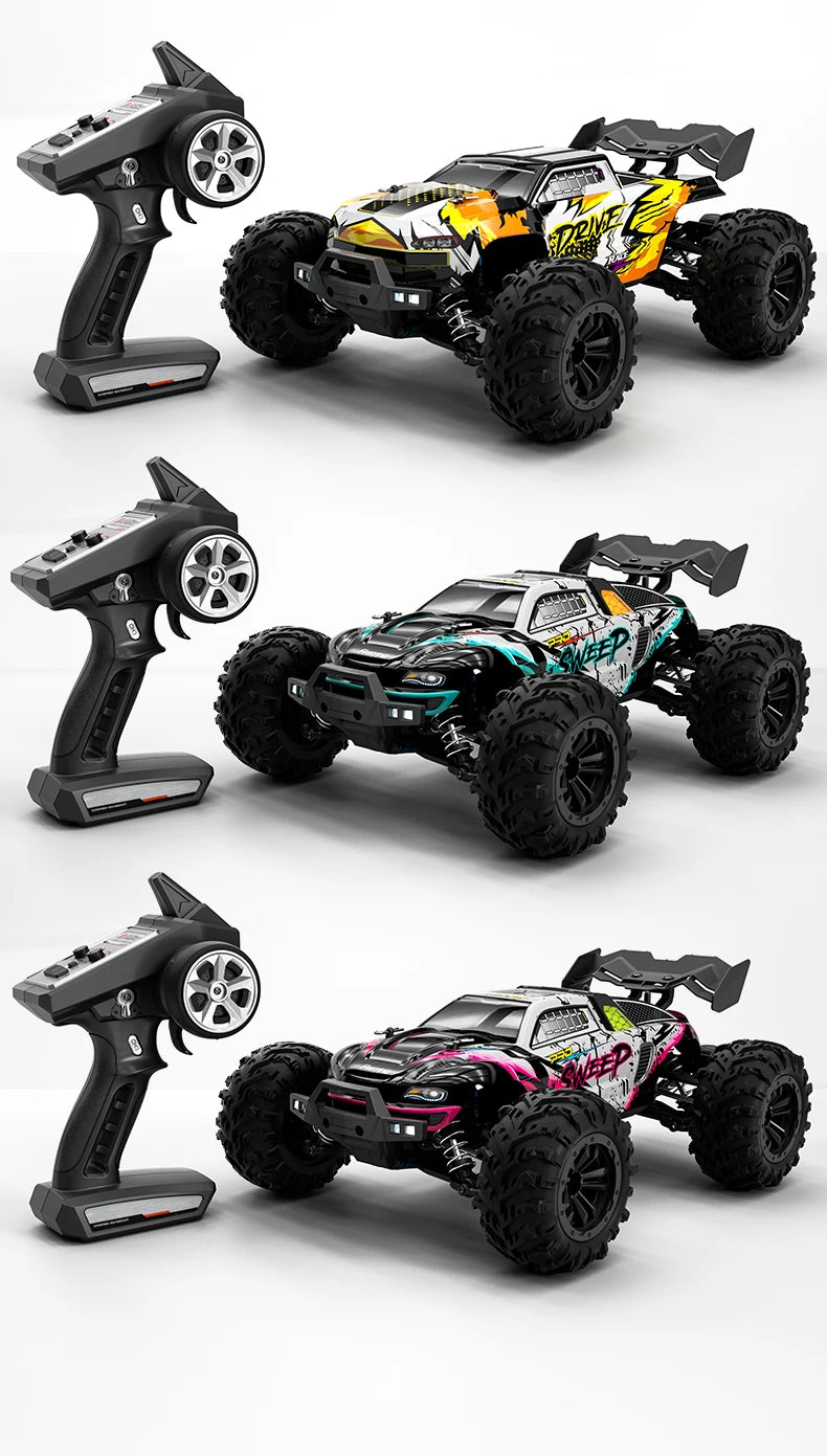 Samochód RC Off-Road 4x4 70km/h - Monster Truck 1:16 z LED